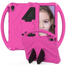 For Lenovo Tab P11 / J606F EVA Flat Anti Falling Protective Case Shell with Holder(Rose Red)