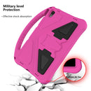 For Lenovo Tab P11 / J606F EVA Flat Anti Falling Protective Case Shell with Holder(Rose Red)
