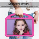 For Lenovo Tab P11 / J606F EVA Flat Anti Falling Protective Case Shell with Holder(Rose Red)