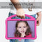 For Lenovo Tab P11 / J606F EVA Flat Anti Falling Protective Case Shell with Holder(Rose Red)