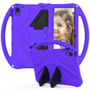 For Lenovo Tab P11 / J606F EVA Flat Anti Falling Protective Case Shell with Holder(Purple)