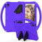 For Lenovo Tab P11 / J606F EVA Flat Anti Falling Protective Case Shell with Holder(Purple)