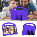 For Lenovo Tab P11 / J606F EVA Flat Anti Falling Protective Case Shell with Holder(Purple)