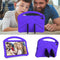 For Lenovo Tab P11 / J606F EVA Flat Anti Falling Protective Case Shell with Holder(Purple)