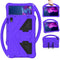 For Lenovo Tab P11 / J606F EVA Flat Anti Falling Protective Case Shell with Holder(Purple)