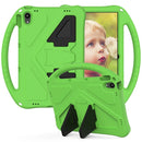 For Lenovo Tab P11 / J606F EVA Flat Anti Falling Protective Case Shell with Holder(Green)
