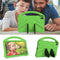 For Lenovo Tab P11 / J606F EVA Flat Anti Falling Protective Case Shell with Holder(Green)