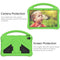For Lenovo Tab P11 / J606F EVA Flat Anti Falling Protective Case Shell with Holder(Green)