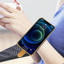 For Samsung Galaxy S21 Ultra Electroplated TPU Crocodile Pattern Leather Case with Wrist Strap(Green)