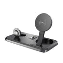 UV-06 3 in 1 Double Folding Wireless Charger for iPhone & Watch & Airpods 1 / 2 / Pro