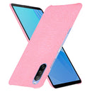 For Sony Xperia 10 III Shockproof Crocodile Texture PC + PU Case(Find)