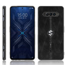 For Xiaomi Black Shark 4 / Black Shark 4 Pro Shockproof Sewing Cow Pattern Skin PC + PU + TPU Case(Black)