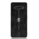 For Xiaomi Black Shark 4 / Black Shark 4 Pro Shockproof Sewing Cow Pattern Skin PC + PU + TPU Case(Black)