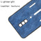 For ZTE nubia Red Magic 6/Red Magic 6 Pro Shockproof Sewing Cow Pattern Skin PC + PU + TPU Case(Blue)