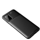 For OPPO F19 / A74 4G Carbon Fiber Texture Shockproof TPU Case(Black)