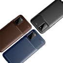 For OPPO F19 / A74 4G Carbon Fiber Texture Shockproof TPU Case(Black)