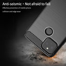For Google Pixel 5a 5G MOFI Gentleness Series Brushed Texture Carbon Fiber Soft TPU Case(Black)