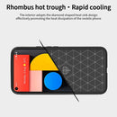 For Google Pixel 5a 5G MOFI Gentleness Series Brushed Texture Carbon Fiber Soft TPU Case(Black)
