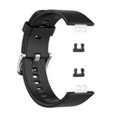 For Huawei Watch Fit TIA-B09 Silicone Watch Band(Black)