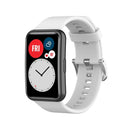 For Huawei Watch Fit TIA-B09 Silicone Watch Band(white)