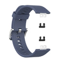For Huawei Watch Fit TIA-B09 Silicone Watch Band(blue gray)