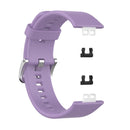 For Huawei Watch Fit TIA-B09 Silicone Watch Band(light purple)