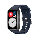 For Huawei Watch Fit TIA-B09 Silicone Watch Band(midnight blue)