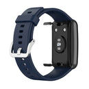 For Huawei Watch Fit TIA-B09 Silicone Watch Band(midnight blue)