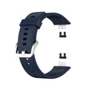 For Huawei Watch Fit TIA-B09 Silicone Watch Band(midnight blue)