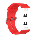 For Huawei Watch Fit TIA-B09 Silicone Watch Band(red)