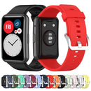 For Huawei Watch Fit TIA-B09 Silicone Watch Band(Black)