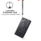 For Huawei P50 Pro Butterfly Love Flowers Embossed Horizontal Flip Leather Case with Holder & Card Slots & Wallet & Lanyard(Black)