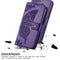 For Huawei P50 Pro Butterfly Love Flowers Embossed Horizontal Flip Leather Case with Holder & Card Slots & Wallet & Lanyard(Dark Purple)