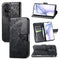 For Huawei P50 Butterfly Love Flowers Embossed Horizontal Flip Leather Case with Holder & Card Slots & Wallet & Lanyard(Black)