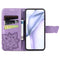 For Huawei P50 Butterfly Love Flowers Embossed Horizontal Flip Leather Case with Holder & Card Slots & Wallet & Lanyard(Light Purple)