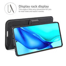 For Huawei P50 Pro Retro Calf Pattern Buckle Horizontal Flip Leather Case with Holder & Card Slots & Wallet(Black)