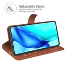 For Huawei P50 Pro Retro Calf Pattern Buckle Horizontal Flip Leather Case with Holder & Card Slots & Wallet(Light Brown)