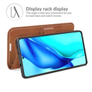 For Huawei P50 Pro Retro Calf Pattern Buckle Horizontal Flip Leather Case with Holder & Card Slots & Wallet(Light Brown)