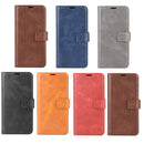 For Huawei P50 Pro Retro Calf Pattern Buckle Horizontal Flip Leather Case with Holder & Card Slots & Wallet(Dark Brown)