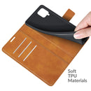 For Samsung Galaxy A22 4G Retro Calf Pattern Buckle Horizontal Flip Leather Case with Holder & Card Slots & Wallet(Yellow)