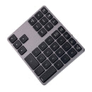 308BT Aluminum Alloy 35 Keys Bluetooth Wireless Numeric Keypad Digital Keyboard