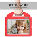 For iPad mini 6 EVA Material Children Flat Anti Falling Cover Protective Shell with Thumb Bracket(Red)