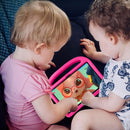 For Huawei MatePad T10S 10.1 / T10 9.7 Sparrow Style EVA Material Children Shockproof Casing Shell(Rose Red)