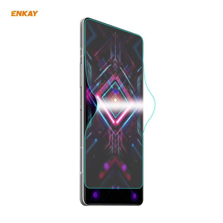 For Xiaomi Redmi K40 Gaming ENKAY Hat-Prince Full Glue Full Coverage Screen Protector Explosion-proof Hydrogel Film