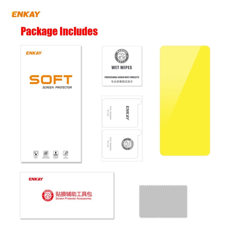 For Redmi Note 10 Pro / Note 10 Pro Max ENKAY Hat-Prince Full Glue Full Coverage Screen Protector Explosion-proof Hydrogel Film