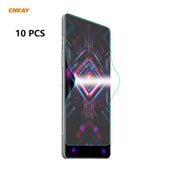 For Xiaomi Mi 11X / 11X Pro / 11i 10 PCS ENKAY Hat-Prince Full Glue Full Coverage Screen Protector Explosion-proof Hydrogel Film