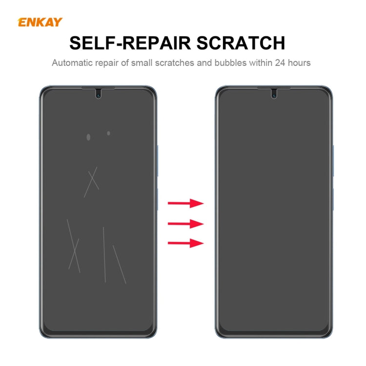 For Redmi Note 10 Pro / Note 10 Pro Max 10 PCS ENKAY Hat-Prince Full Glue Full Coverage Screen Protector Explosion-proof Hydrogel Film