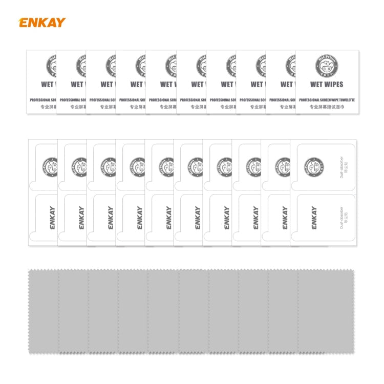 For Redmi Note 10 Pro / Note 10 Pro Max 10 PCS ENKAY Hat-Prince Full Glue Full Coverage Screen Protector Explosion-proof Hydrogel Film