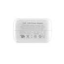 12W USB Charger + USB to 8 Pin Data Cable for iPad / iPhone / iPod Series, US Plug