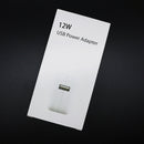 12W USB Charger + USB to 8 Pin Data Cable for iPad / iPhone / iPod Series, US Plug